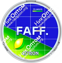 FAFF. - 75mg - CITRON